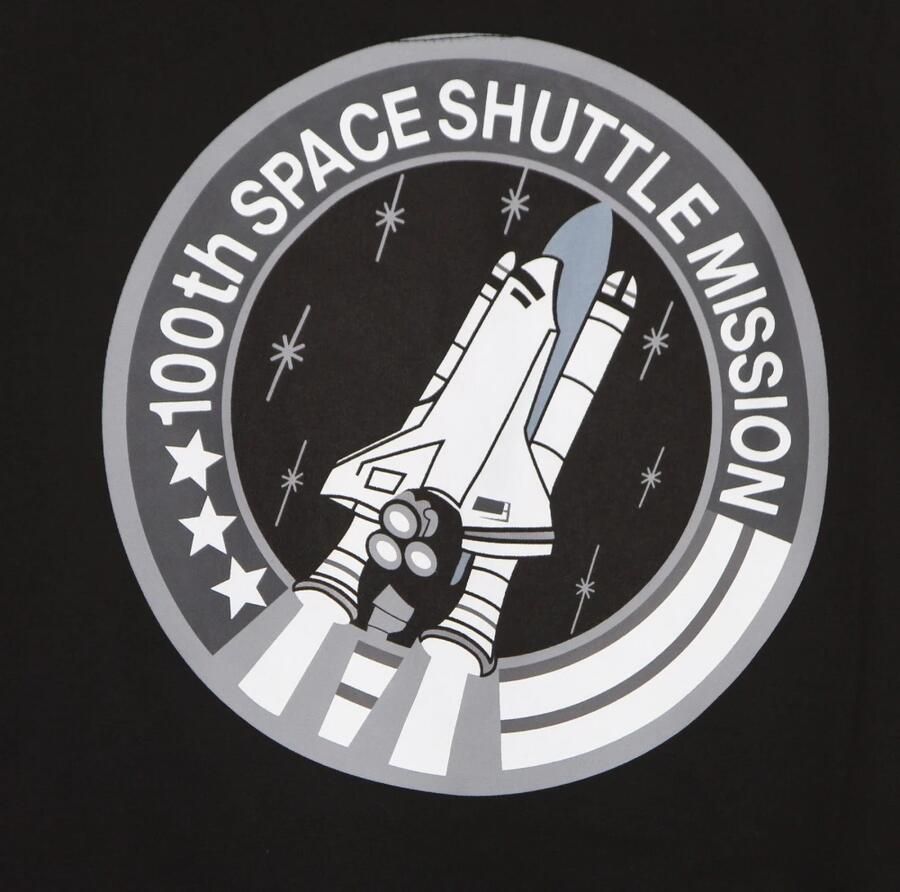 Alpha industries Zwarte Space Shuttle Crew Neck Sweatshirt Black Heren - Foto 2