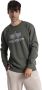 Alpha industries Basic sweater -borduurwerk 118302 142 Groen Heren - Thumbnail 1