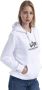 Alpha industries Bluza Nieuwe Basic Hoody WMN 196032 Wit Dames - Thumbnail 2