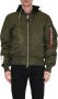 Alpha Industries Bomberjack Men Bomber Jackets MA-1 Zip Hood Print - Thumbnail 2