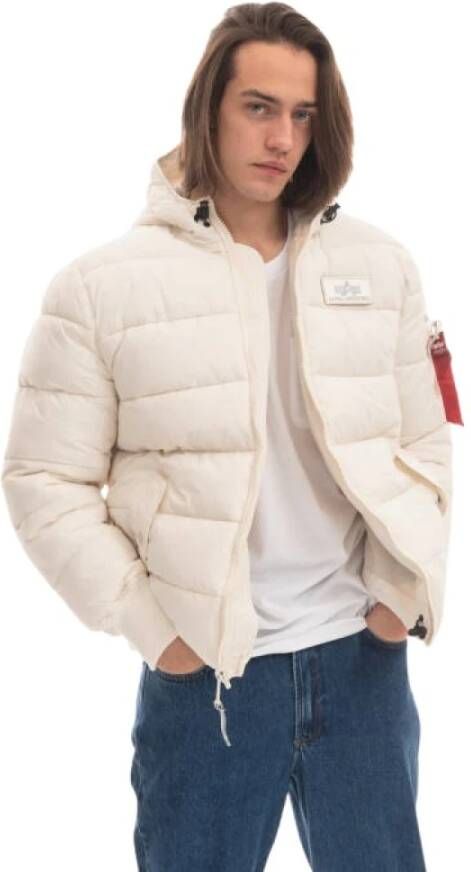 alpha industries Down Jackets Beige Heren