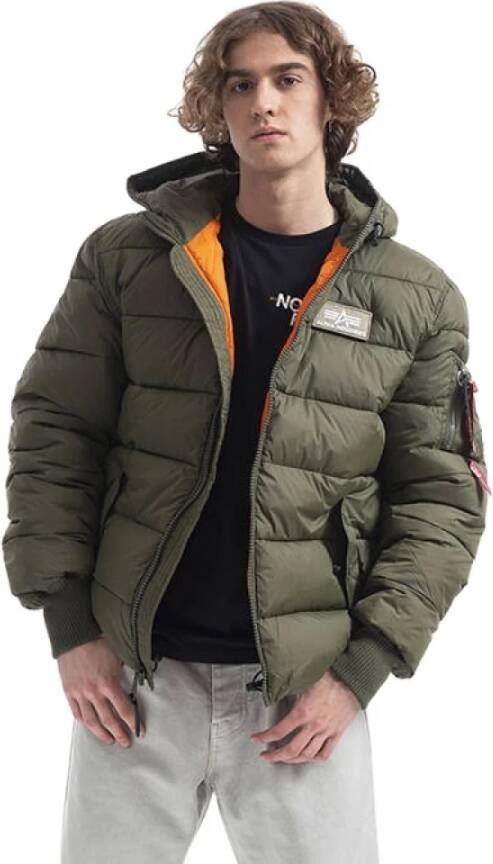 alpha industries Down Jackets Groen Heren