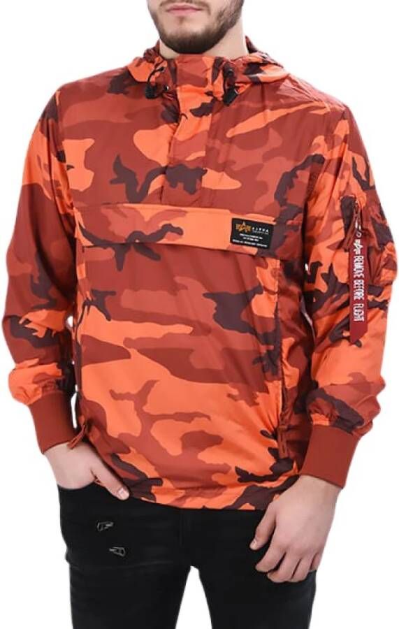 Alpha industries Guild Anorak 196131 309 Oranje Heren