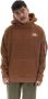 Alpha industries Sherpa Teddy Hoodie Kameel Brown Heren - Thumbnail 2