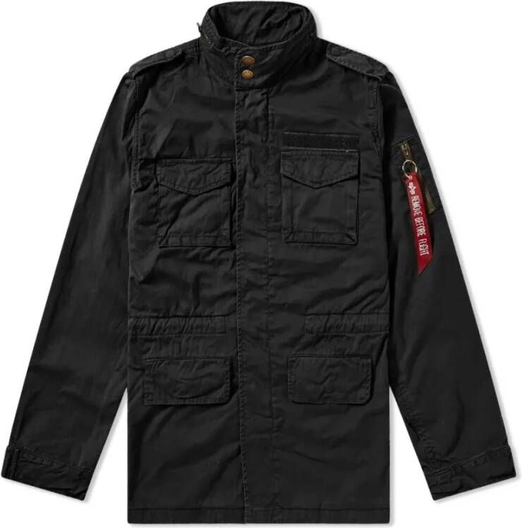 Alpha industries Huntington M-65 jas Zwart Heren