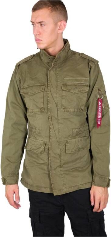 Alpha Industries Field-jacket Men Field Jackets Huntington