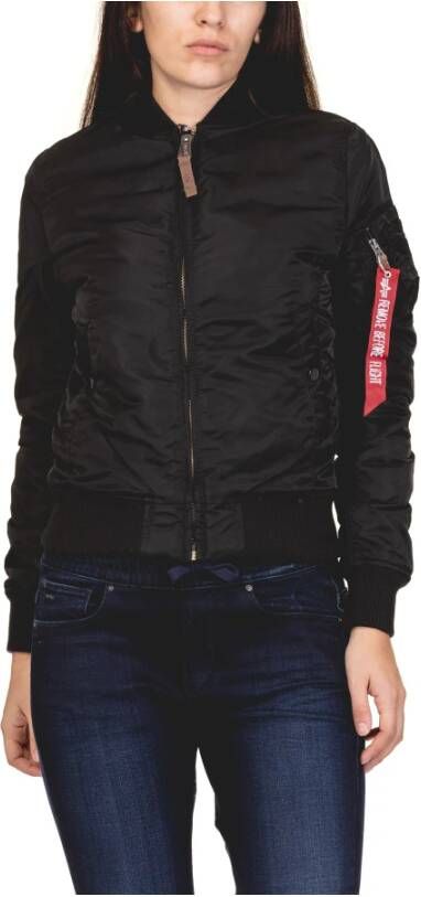 Alpha industries Jassen Zwart Dames