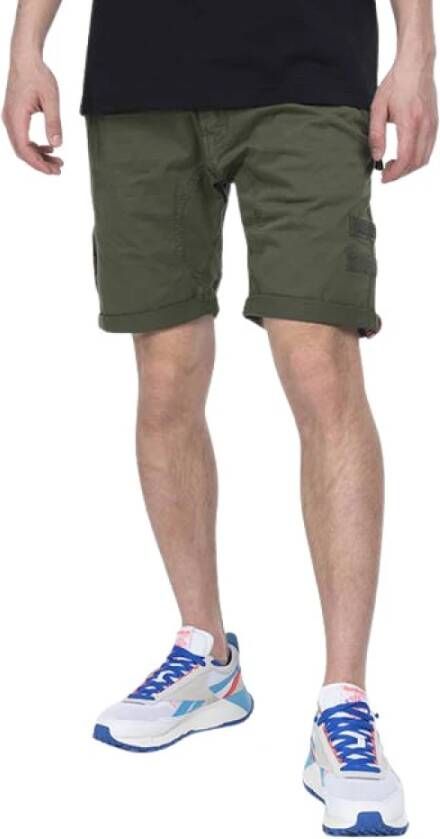 Alpha industries Keroseen patch shorts 116212 142 Groen Heren