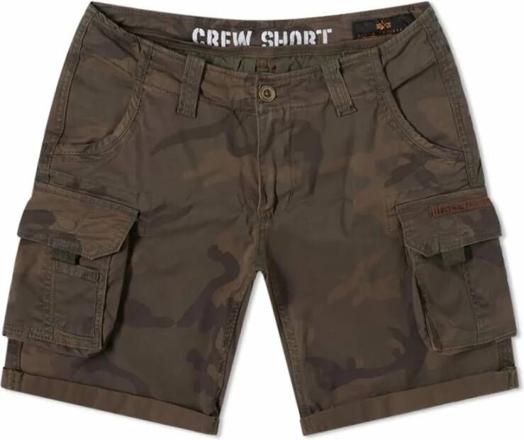 Alpha Industries Short Men Shorts Crew Short Camo