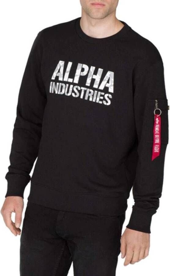 Alpha industries Sweatshirt Zwart Heren