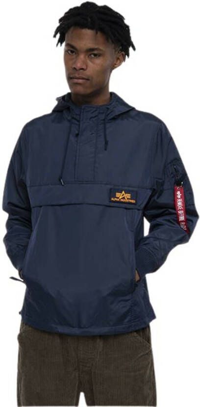 Alpha industries TT Anorak Lw 116110 07 S jacket Blauw Heren