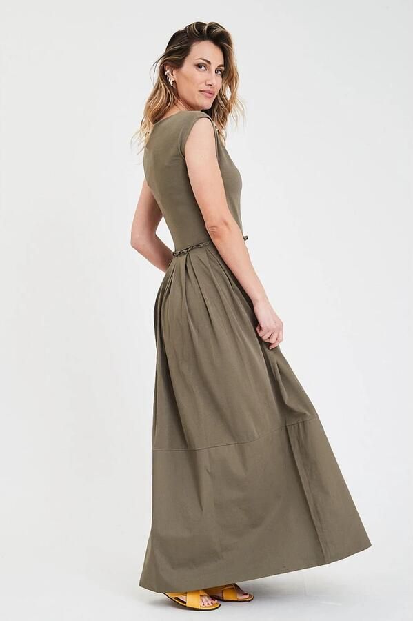 Alpha Studio Lange jurk Green Dames - Foto 3