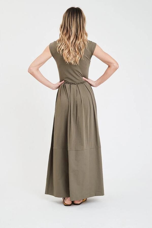 Alpha Studio Lange jurk Green Dames - Foto 4