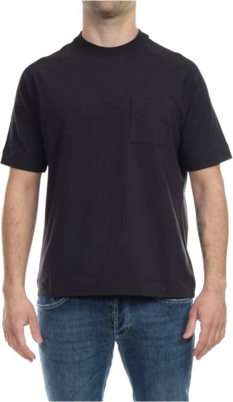 Alpha Studio Au-4403 1207 T-shirt Zwart Heren