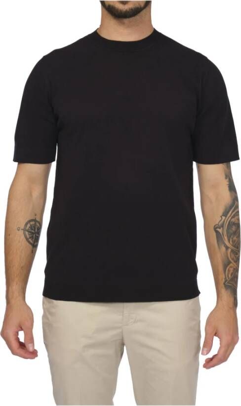 Alpha Studio T-Shirts Zwart Heren