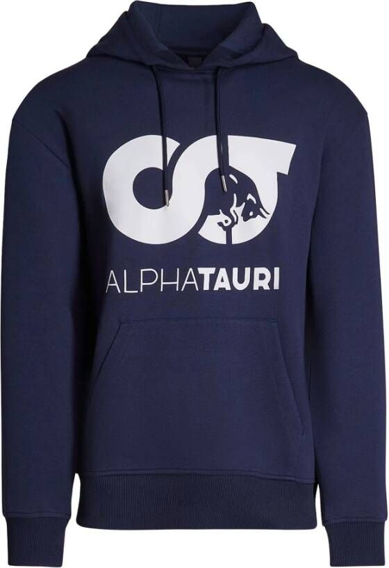 AlphaTauri Alpha Tauri Shero hoodie donkerblauw Ata23099 1F Blauw Heren