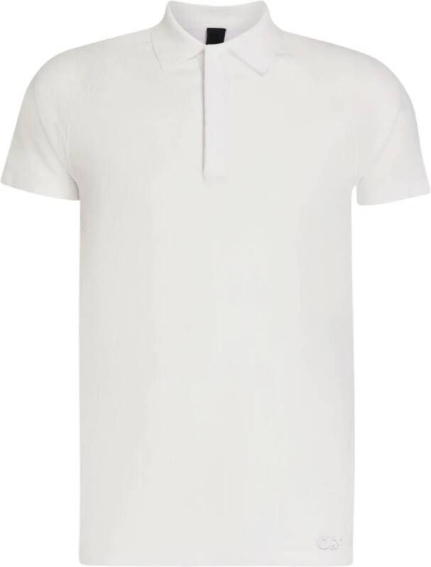 AlphaTauri Fenzi Polo Shirt Wit ATA Fenzi V1.Y5.01 White Heren