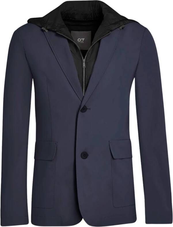 AlphaTauri jack donkerblauw ATA Oboss V5.Y7.01 Blauw Heren