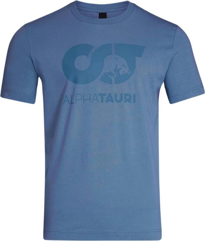 AlphaTauri Jero T-shirt blauw Ata22035 121 Blauw Heren