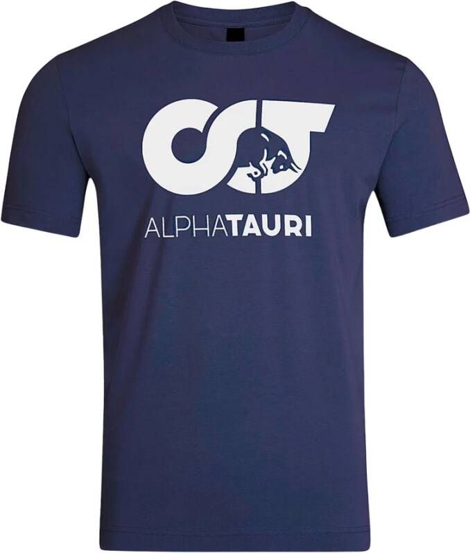 AlphaTauri Jero t-shirt donkerblauw Ata22035 13 Blauw Heren