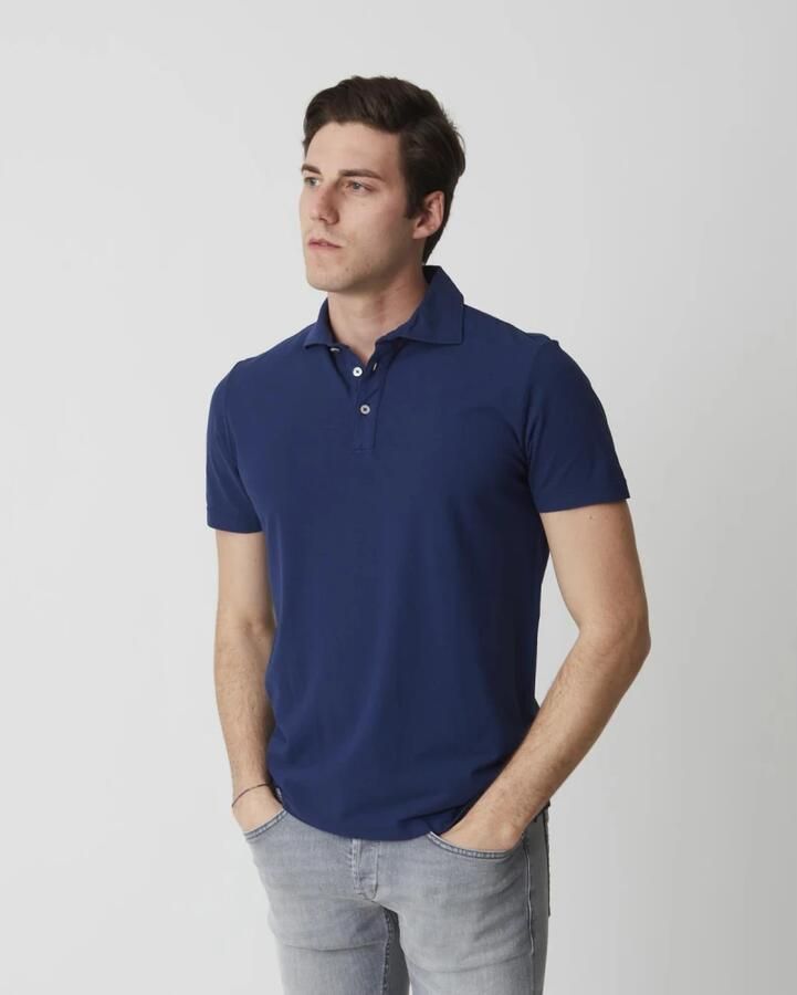 Altea Klassieke Polo Blue Heren - Foto 3