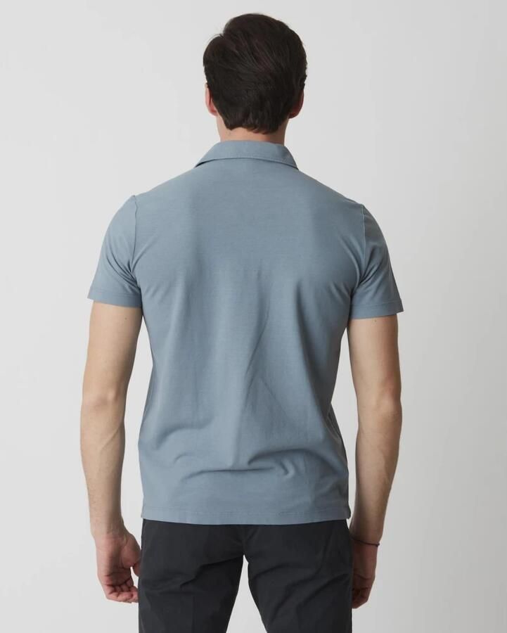 Altea Klassieke Polo Shirt Blue Heren - Foto 4