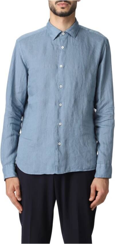 Altea Casual overhemd Blauw Heren