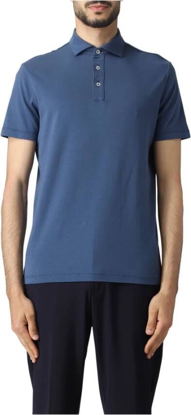 Altea Polo Shirt Blauw Heren