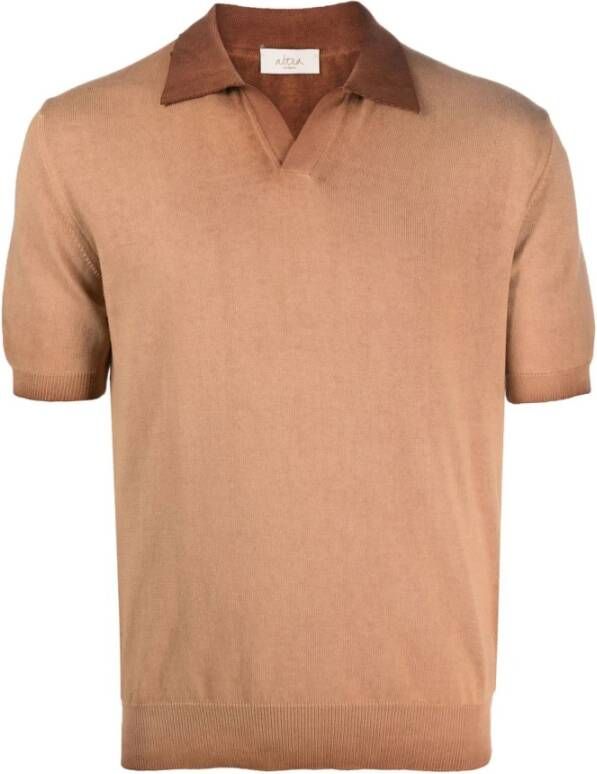 Altea Polo Shirts Bruin Heren