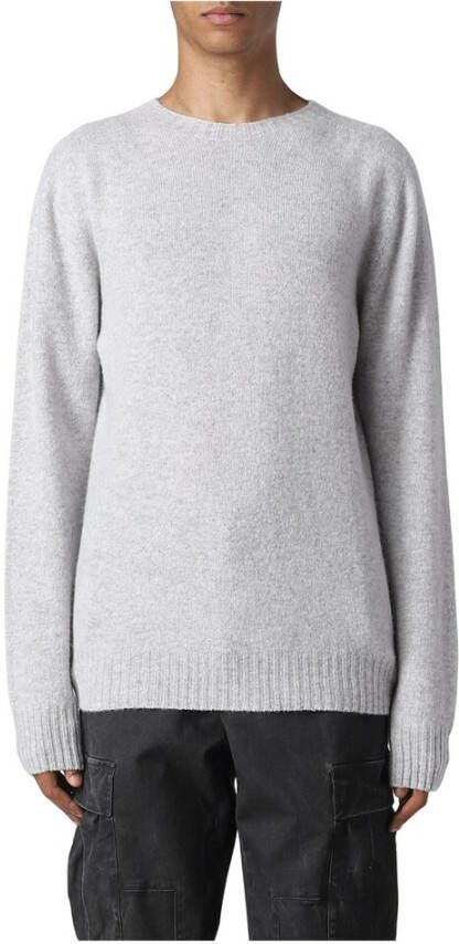 Altea Round-neck Knitwear Grijs Heren