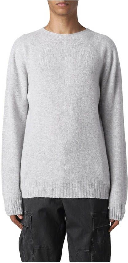 Altea Round-neck Knitwear Grijs Heren