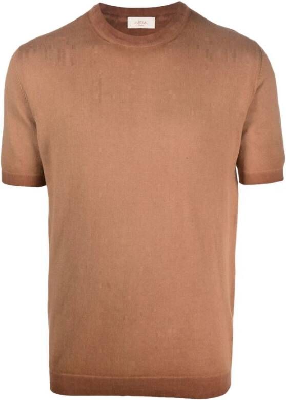Altea T-Shirts Bruin Heren