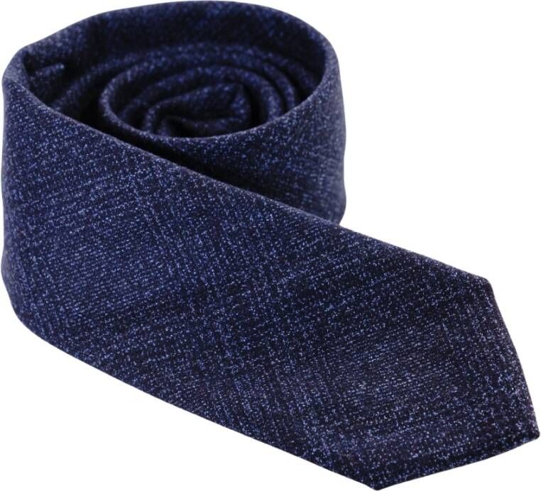 Altea Waen wol stropdas in kleur Blauw Heren