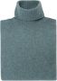 Parajumpers Blauwe gewatteerde mouwloze vest met hoge kraag Blauw Heren - Thumbnail 3