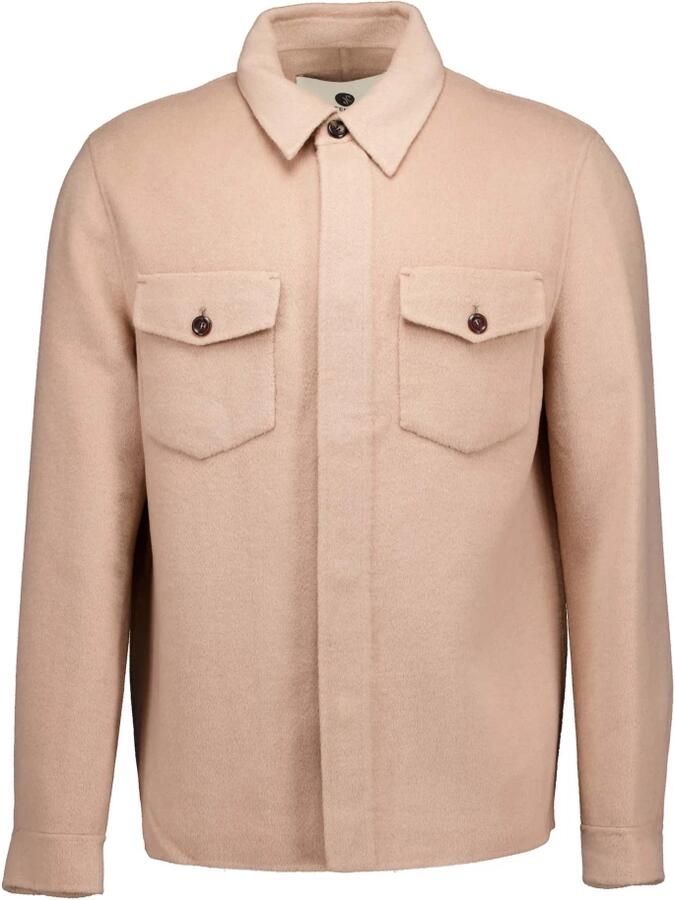 Alter Ego Kameel Overshirt voor Mannen Brown Heren
