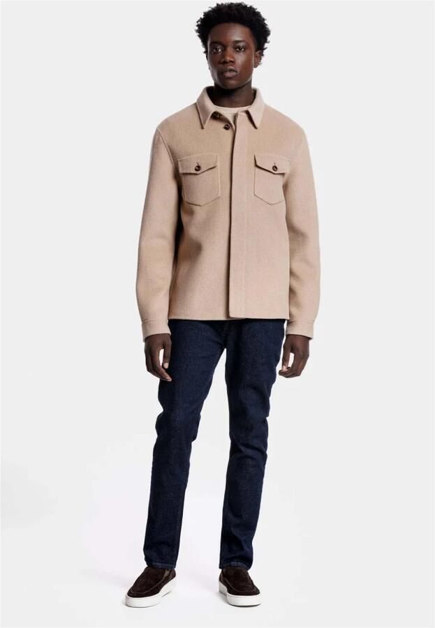 Alter Ego Kameel Overshirt voor Mannen Brown Heren - Foto 2