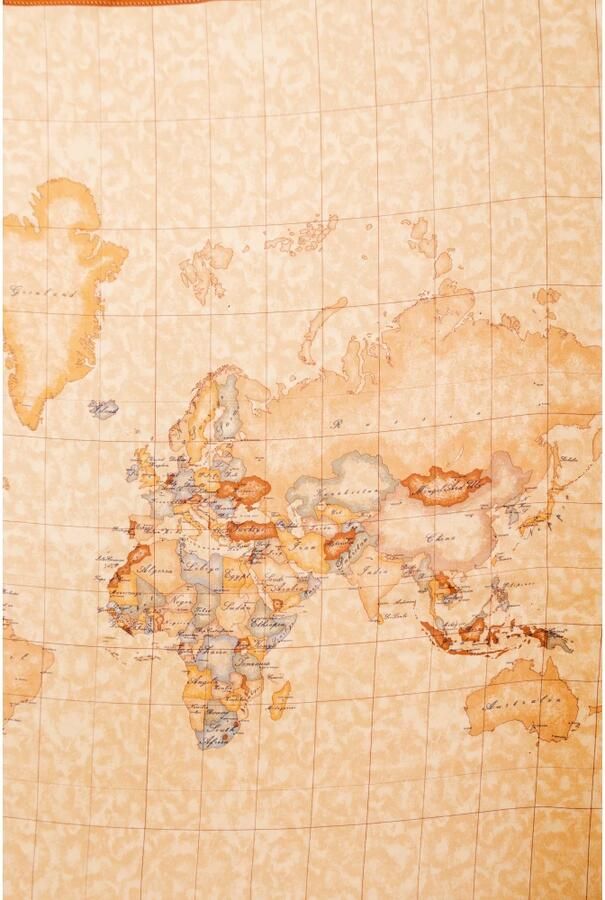 Alviero Martini 1a Classe Aloe Detail Zijden Sjaal Bruin Herfst Winter Brown Dames - Foto 3