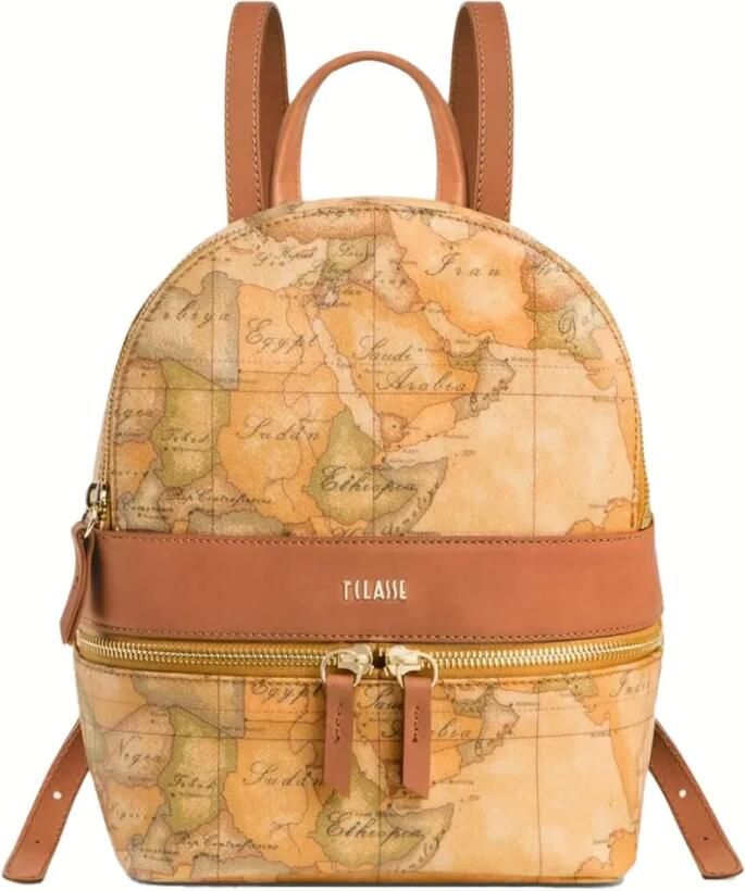 Alviero Martini 1a Classe Geo Classic Voorvak Rugzak Brown Dames - Foto 4