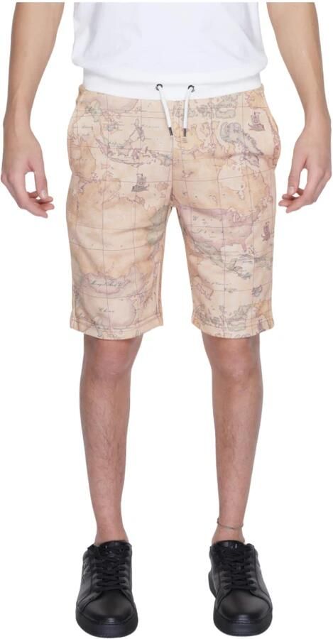 Alviero Martini 1a Classe Beige Bermuda Shorts Lente Zomer Collectie Beige Heren - Foto 4