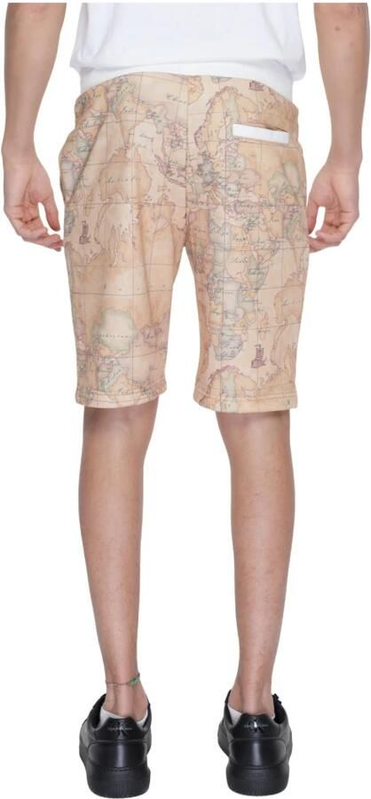 Alviero Martini 1a Classe Beige Bermuda Shorts Lente Zomer Collectie Beige Heren