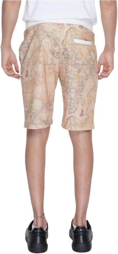 Alviero Martini 1a Classe Beige Bermuda Shorts Lente Zomer Collectie Beige Heren