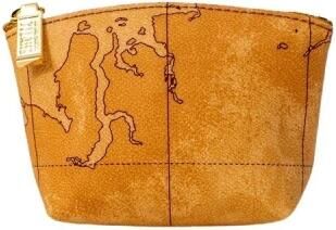 Alviero Martini 1a Classe Beige Crossbody Tas met Ritssluiting Beige Dames