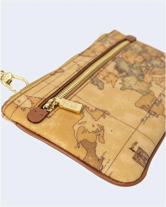 Alviero Martini 1a Classe Beige Crossbody Tas met Ritssluiting Beige Dames