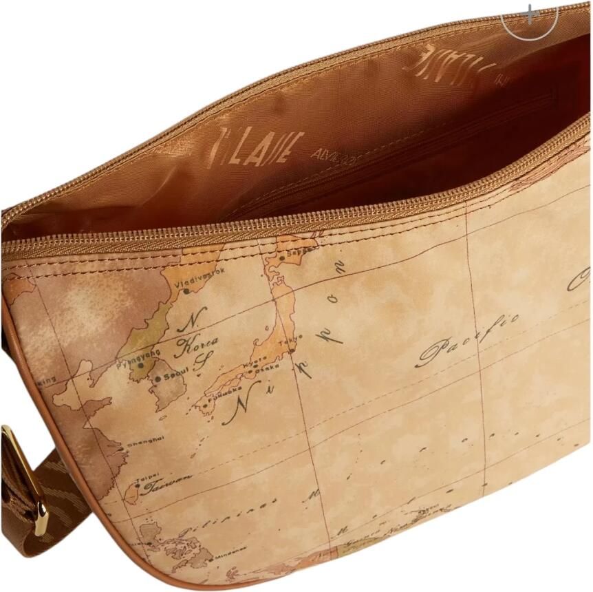 Alviero Martini 1a Classe Handtas van gemengde stof Lente Zomer collectie Beige Dames