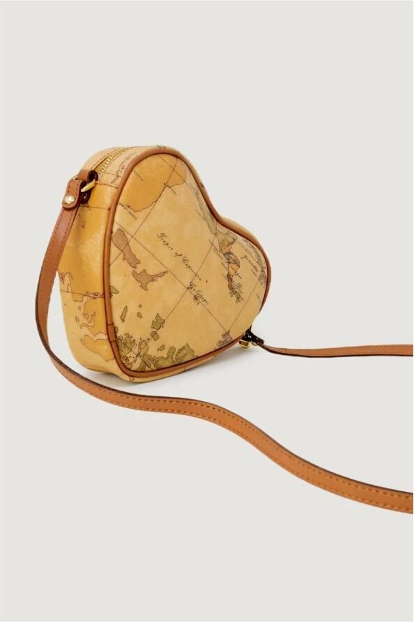 Alviero Martini 1a Classe Mini Cuore D043 Geo Classic Schoudertas Beige Dames - Foto 2