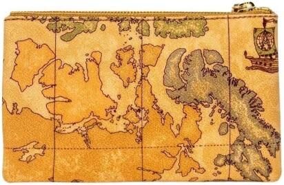 Alviero Martini 1a Classe Beige Leren Rits Clutch Tas Beige Dames - Foto 2