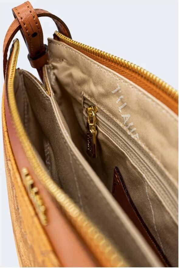 Alviero Martini 1a Classe Gestructureerde leren handtas voor vrouwen Beige Dames - Foto 4