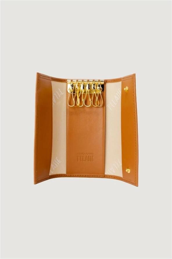 Alviero Martini 1a Classe Compacte polyester sleutelhanger damescollectie Beige Dames - Foto 2