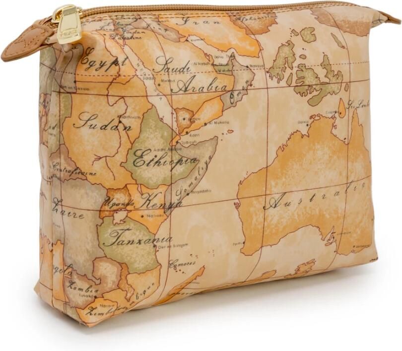 Alviero Martini 1a Classe Dames Clutch Tas Lente Zomer Collectie Beige Dames