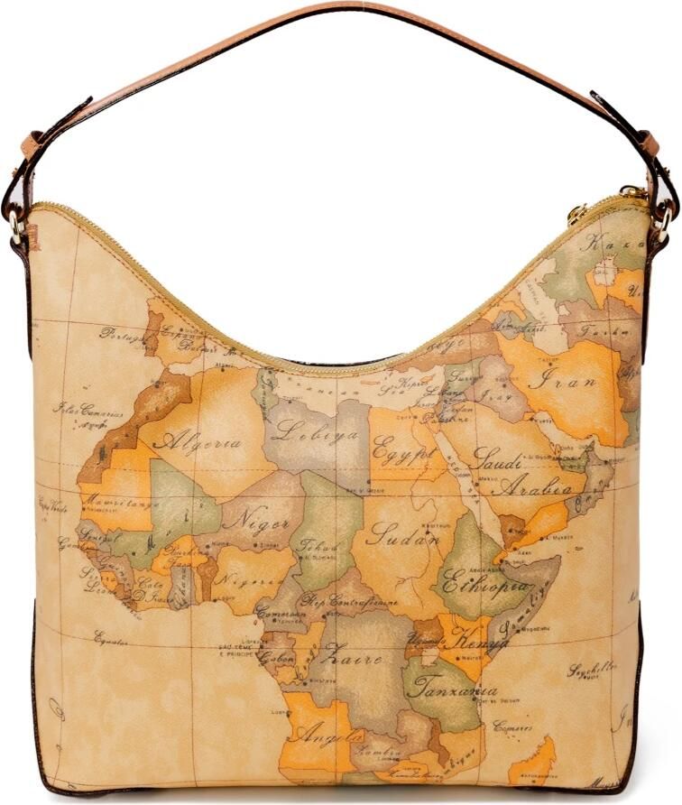 Alviero Martini 1a Classe Dames Herfst Winter Collectie Schoudertas Beige Dames